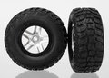 TRAXXAS 6874 Tire & Wheel Assy, Glued (Sct