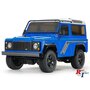 TAMIYA 47478 1/10 R/C 1990 Land Rover Defender (Light Blue Painted Body) (CC-02)