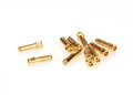 Ruddog 5mm Gold Cooling Head Bullet Plugs 2PCS