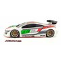 mon-tech Akura GT transparent body with stickers and screws. Fits 1/10 Touring cars.