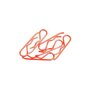 BODY CLIP 1/8 - FLUORESCENT RED (6)