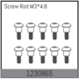 Screw Rods M3*4.8 (10)ABSIMA