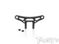T-Work`s Xray X42025 Graphite Upper Holder for Bumper