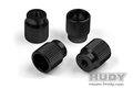 HUDY Alu Nut For 1:10 Touring Set-Up System (4) - 109360